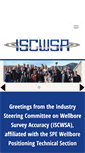 Mobile Screenshot of iscwsa.net
